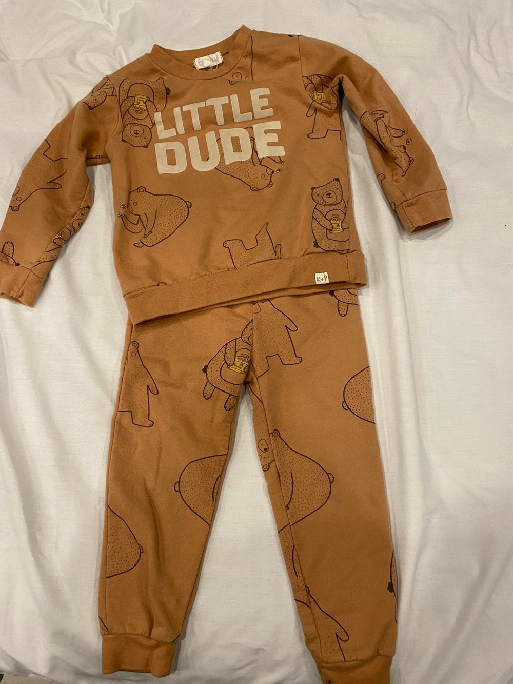 Kit + Pearl Sweatshirt & Pants Set 4T